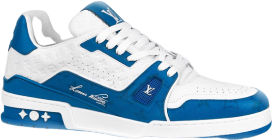 Blaue Rechnungssneaker von Lv Trainers