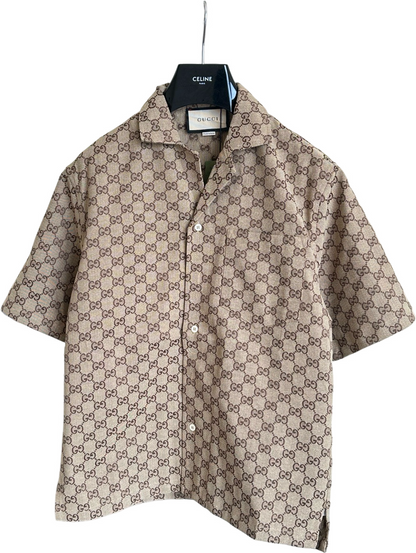 Chemise Gg marron