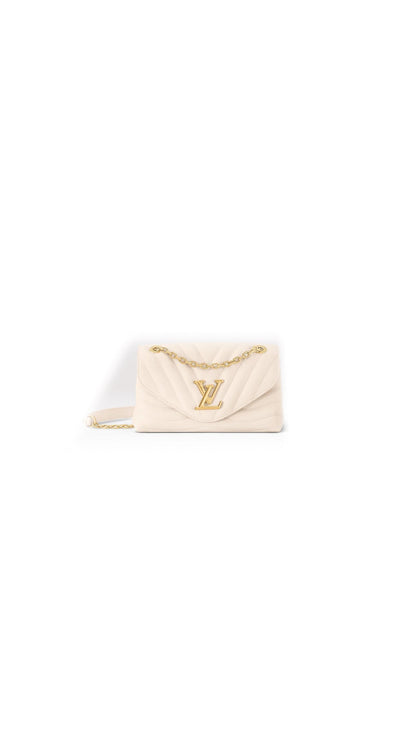 Chain bag new wave MM Cream invoice