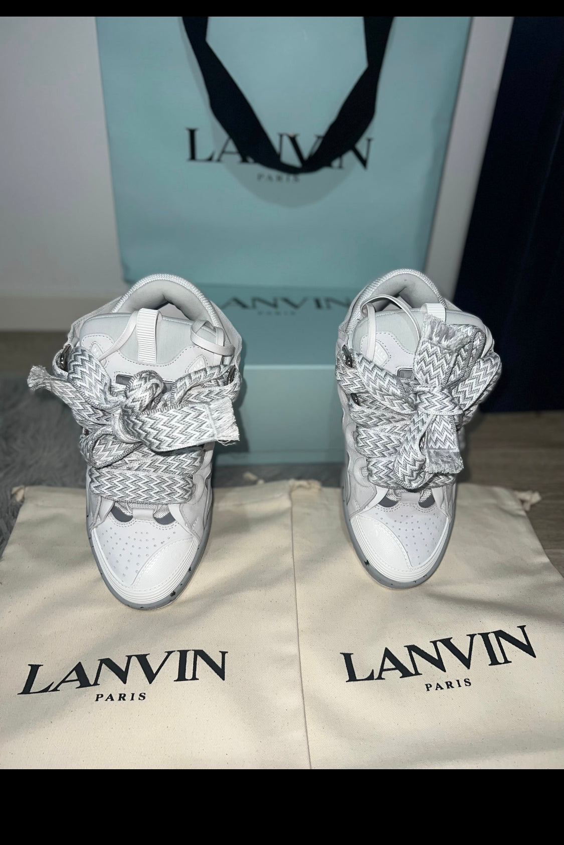 Rechnung für Turnschuhe von Lanvin Grey