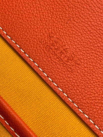 Sac Belvédère  orange  leather facture