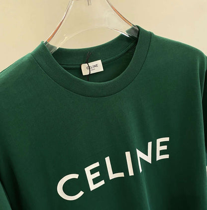 T shirt Celine vert