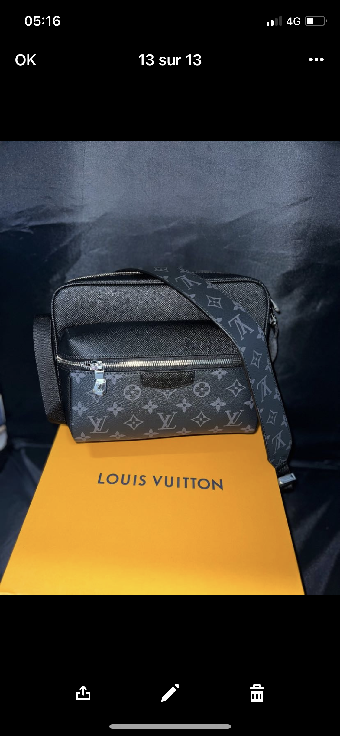 Lv outdoor bag invoice 10/10