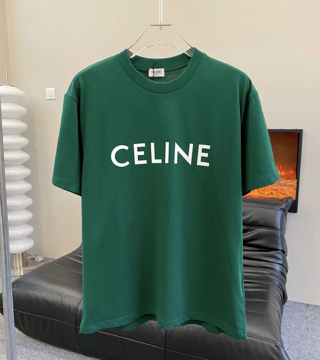 T shirt Celine vert